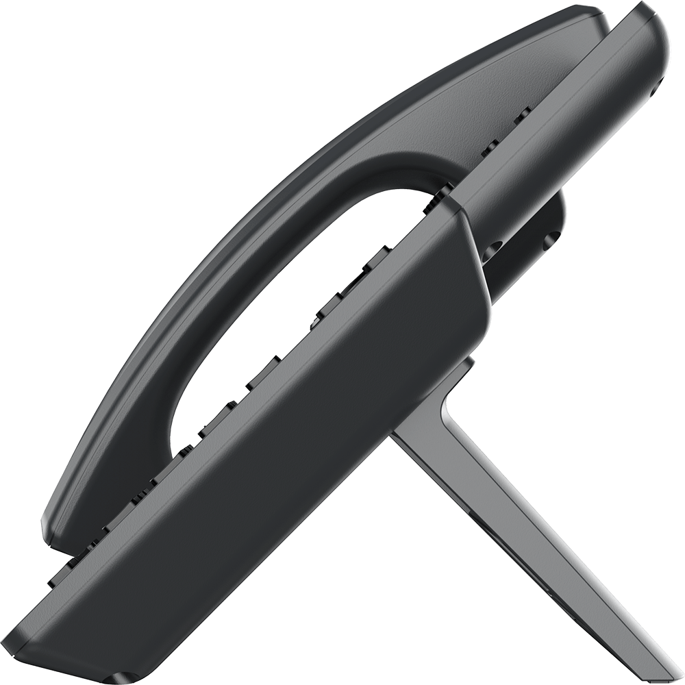 Grandstream GRP2602 VoIP Power over ethernet Phone Side view