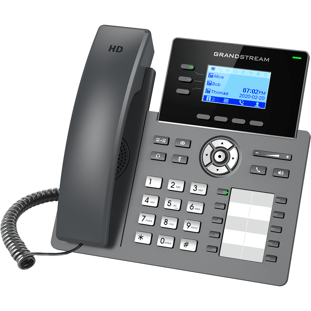 Grandstream GRP2604 VoIP SIP Phone Left
