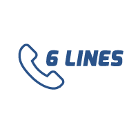 6 VoIP Lines Image